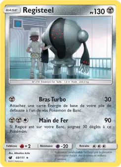 Registeel — carte 68 de l’extension Invasion Carmin