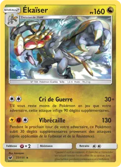 Ékaïser — carte 77 de l’extension Invasion Carmin