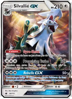Silvallié GX — carte 90 de l’extension Invasion Carmin