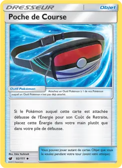 Poche de Course — carte 92 de l’extension Invasion Carmin