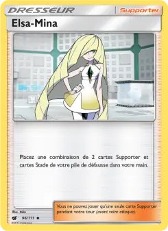 Elsa-Mina — carte 96 de l’extension Invasion Carmin