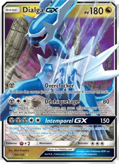 Dialga GX — carte 100 de l’extension Ultra-Prisme