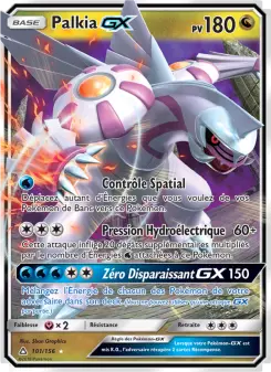 Palkia GX — carte 101 de l’extension Ultra-Prisme