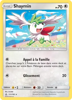 Shaymin — carte 111 de l’extension Ultra-Prisme
