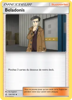 Beladonis — carte 126 de l’extension Ultra-Prisme
