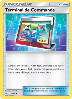 Terminal de Commande — carte 131 de l’extension Ultra-Prisme