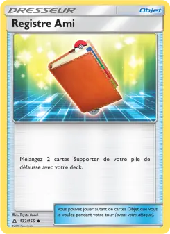 Registre Ami — carte 132 de l’extension Ultra-Prisme