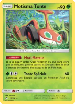 Motisma Tonte — carte 14 de l’extension Ultra-Prisme