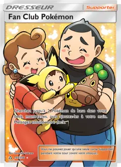 Fan Club Pokémon — carte 155 de l’extension Ultra-Prisme