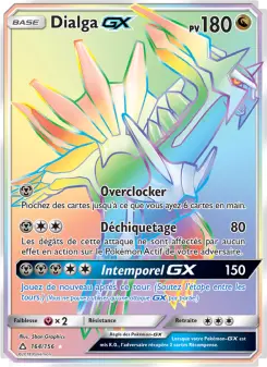 Dialga GX — carte 164 de l’extension Ultra-Prisme