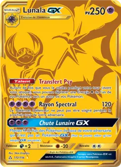 Lunala GX — carte 172 de l’extension Ultra-Prisme