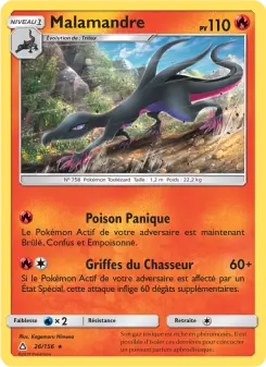 Malamandre — carte 26 de l’extension Ultra-Prisme