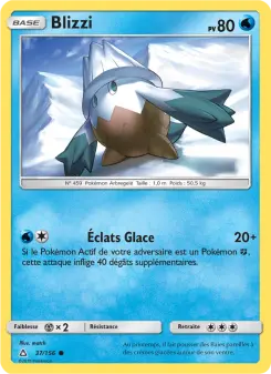 Blizzi — carte 37 de l’extension Ultra-Prisme