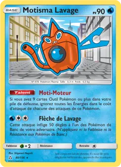 Motisma Lavage — carte 40 de l’extension Ultra-Prisme