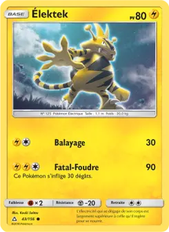 Élektek — carte 43 de l’extension Ultra-Prisme