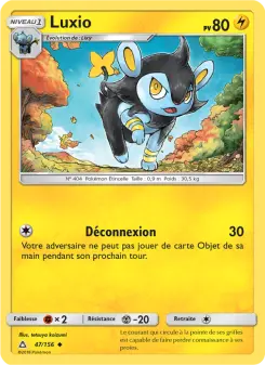 Luxio — carte 47 de l’extension Ultra-Prisme