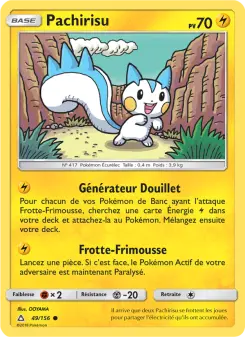 Pachirisu — carte 49 de l’extension Ultra-Prisme