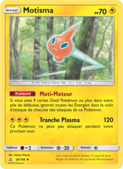 Motisma — carte 50 de l’extension Ultra-Prisme