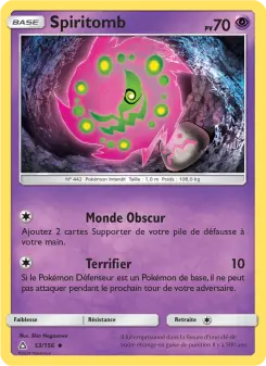 Spiritomb — carte 53 de l’extension Ultra-Prisme