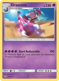 Drascore — carte 55 de l’extension Ultra-Prisme