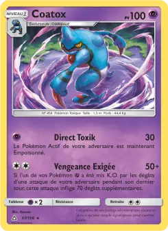 Coatox — carte 57 de l’extension Ultra-Prisme