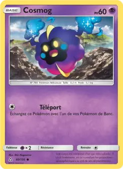 Cosmog — carte 60 de l’extension Ultra-Prisme