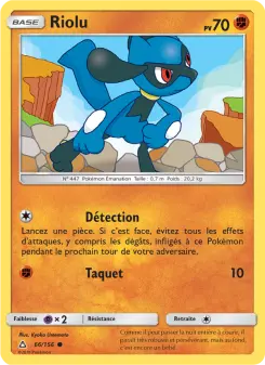 Riolu — carte 66 de l’extension Ultra-Prisme