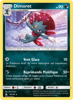 Dimoret — carte 74 de l’extension Ultra-Prisme