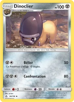 Dinoclier — carte 84 de l’extension Ultra-Prisme