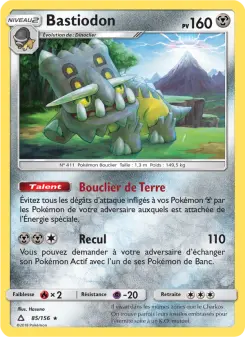 Bastiodon — carte 85 de l’extension Ultra-Prisme