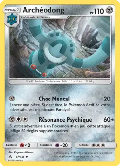Archéodong — carte 87 de l’extension Ultra-Prisme