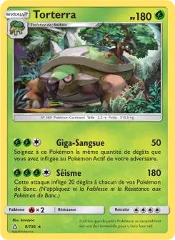 Torterra — carte 9 de l’extension Ultra-Prisme