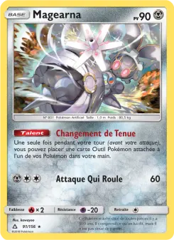 Magearna — carte 91 de l’extension Ultra-Prisme