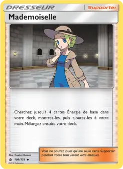 Mademoiselle — carte 109 de l’extension Lumière Interdite
