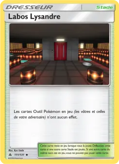 Labos Lysandre — carte 111 de l’extension Lumière Interdite