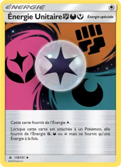 Énergie Unitaire FightingDarknessFairy — carte 118 de l’extension Lumière Interdite