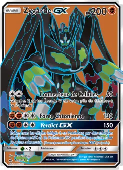 Zygarde GX — carte 123 de l’extension Lumière Interdite