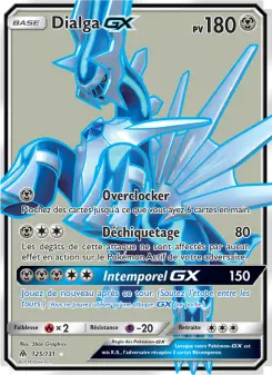 Dialga GX — carte 125 de l’extension Lumière Interdite