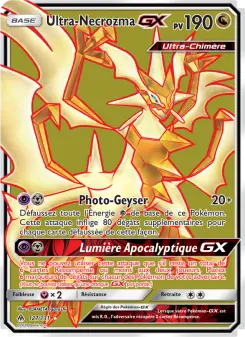 Ultra-Necrozma GX — carte 127 de l’extension Lumière Interdite