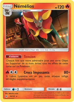 Némélios — carte 19 de l’extension Lumière Interdite