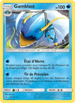 Gamblast — carte 26 de l’extension Lumière Interdite