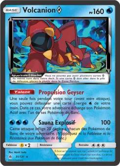 Volcanion ◇ — carte 31 de l’extension Lumière Interdite