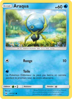 Araqua — carte 32 de l’extension Lumière Interdite
