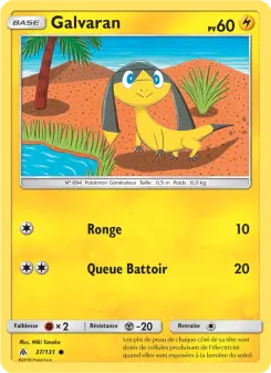 Galvaran — carte 37 de l’extension Lumière Interdite