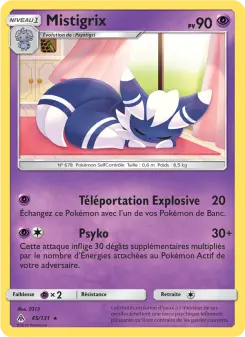 Mistigrix — carte 45 de l’extension Lumière Interdite