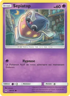Sepiatop — carte 50 de l’extension Lumière Interdite
