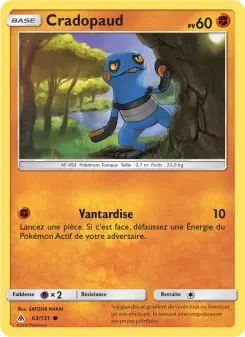 Cradopaud — carte 63 de l’extension Lumière Interdite