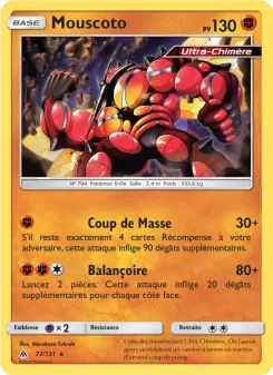 Mouscoto — carte 77 de l’extension Lumière Interdite