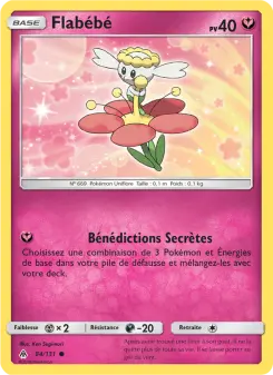 Flabébé — carte 84 de l’extension Lumière Interdite
