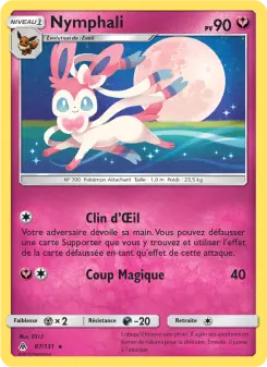 Nymphali — carte 87 de l’extension Lumière Interdite